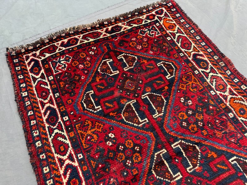 Afghan Persian Style Rug 2'8 x 3'11 ft Antique Tribal Medallion Wool Accent Rug gallery