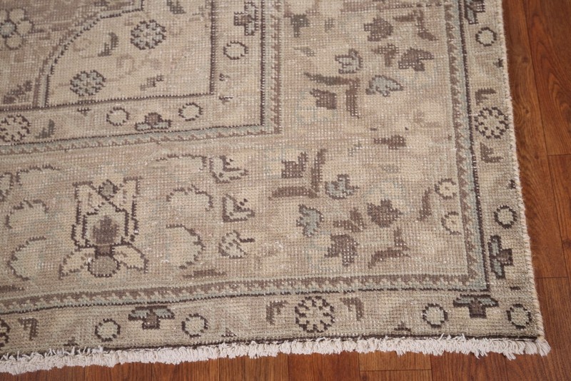 Beige/ Brown Handmade Area Rug 7x10 Medallion Traditional Home Decor Classic Rug gallery