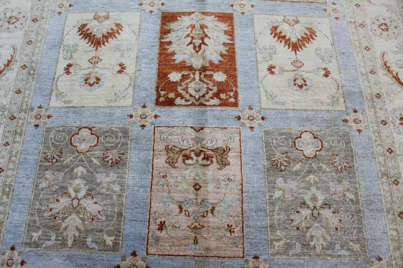 An Outstanding Handmade Persian Wool Garous Ziegler Garden Design Rug 245 x165cm gallery
