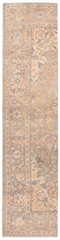 Vintage Hand-knotted Runner Rug 2’10” x 12’10” Traditional Oriental Wool Carpet