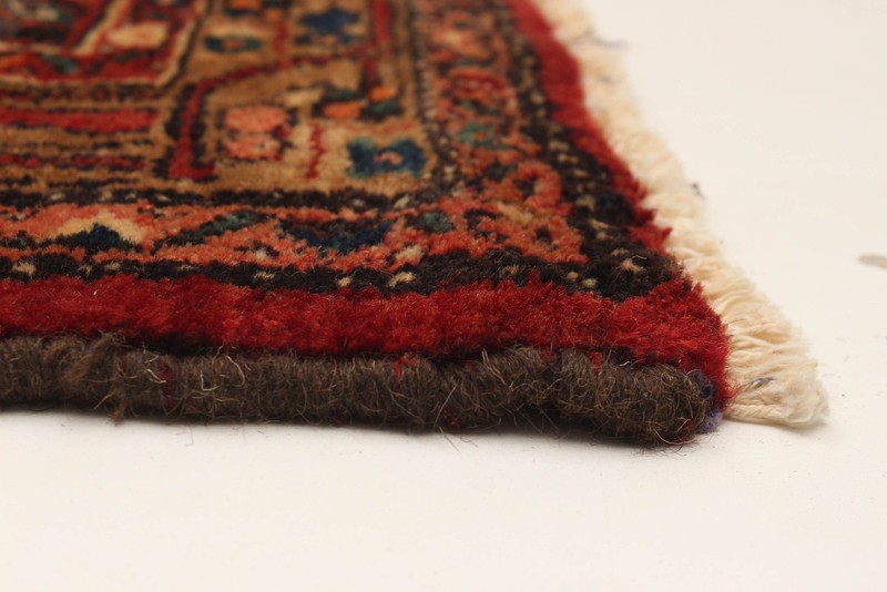 Vintage Hand-knotted Runner Rug 3'7" x 9'11" Traditional Oriental Wool Carpet gallery