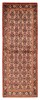 Vintage Hand-knotted Runner Rug 3'5" x 9'2" Traditional Oriental Wool Carpet gallery
