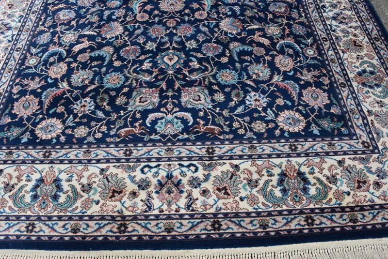 Karastan Rug 700 Series 747 Indigo Tabbriz 8.8x12 Very Nice # IND8812 gallery