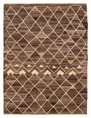 Vintage Hand Woven Area Rug 6’0″ x 7’9″ Traditional Wool Oriental Carpet