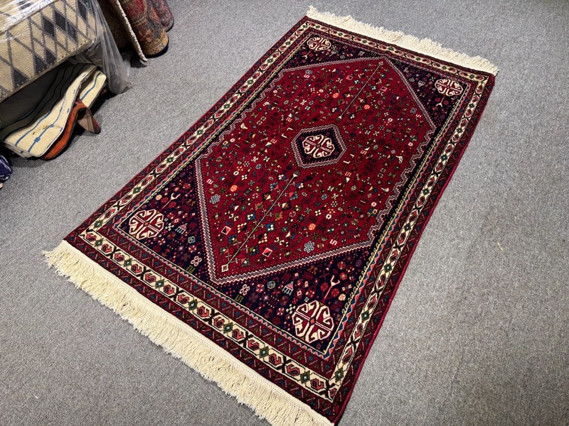 Fine Antique Caucasian Shirvan Rug 3x5 Handmade Vintage Oriental Rug Kazak Rare gallery