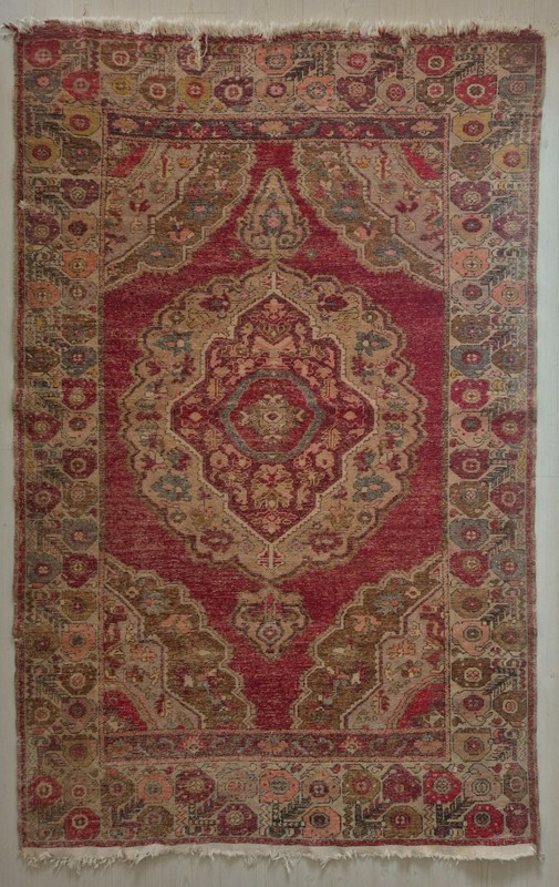 Antique Rug, Anatolian Carper, Fragment, Mucur Rug, Hand Woven, Handmade gallery