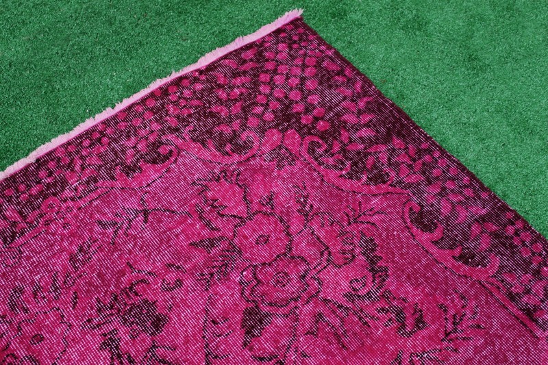 Turkish Rug 75''x121'' Handknotted Color Transition Modern Rug 6'2''x10'1'' gallery