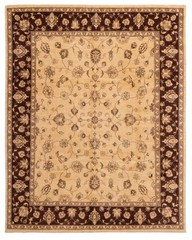 Vintage 8’1″ x 9’9″ Traditional Hand Knotted Vegetable Dye Wool Area Rug