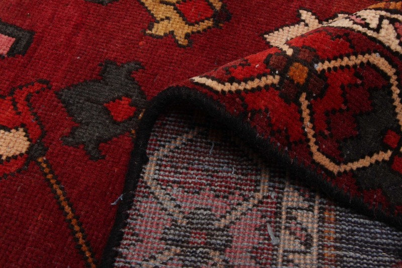 Vintage 6'6" x 9'8" Traditional Hand Knotted Vegetable Dye Wool Area Rug gallery