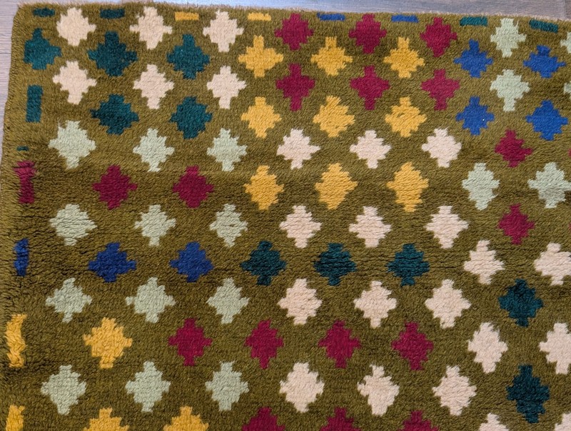 Afghan Balouch Rug 3x5, Multicolor, Wool, Handmade, Tribal gallery