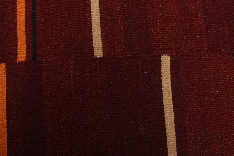 Vintage Hand Woven Turkish Carpet 4'11" x 8'1" Traditional Wool Kilim Rug gallery