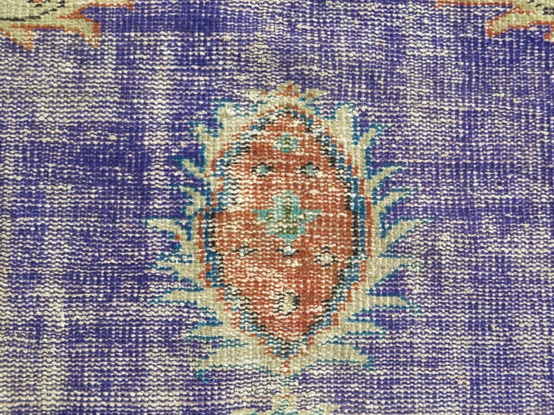 Vintage Anatolia Carpet Distressed Rug, Large Floor Carpet Handmade Rug 66"x106" gallery