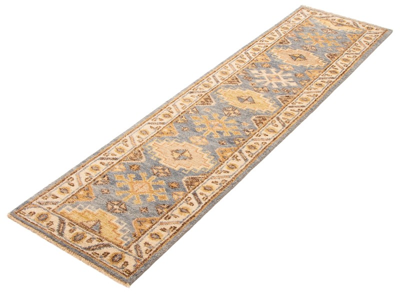 Vintage Hand-knotted Runner Rug 2'7" x 9'10" Traditional Oriental Wool Carpet gallery