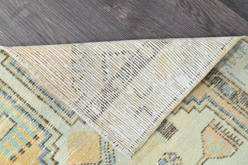 Oushak Turkish Doormat Rug 2x3 ORANGE Vintage Anatolian Handmade Small Kilim Rug gallery