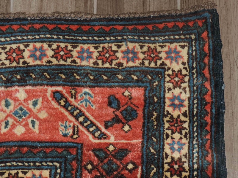 5x6ft. Handmade Caucasian Chi Chi Shirvan Wool Rug gallery