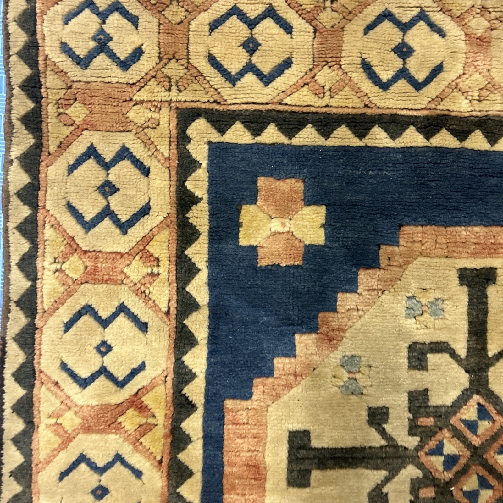Antique Vegetable Dye Peking Oriental Area Rug 4x7 Chinese Hand-made Wool Carpet gallery