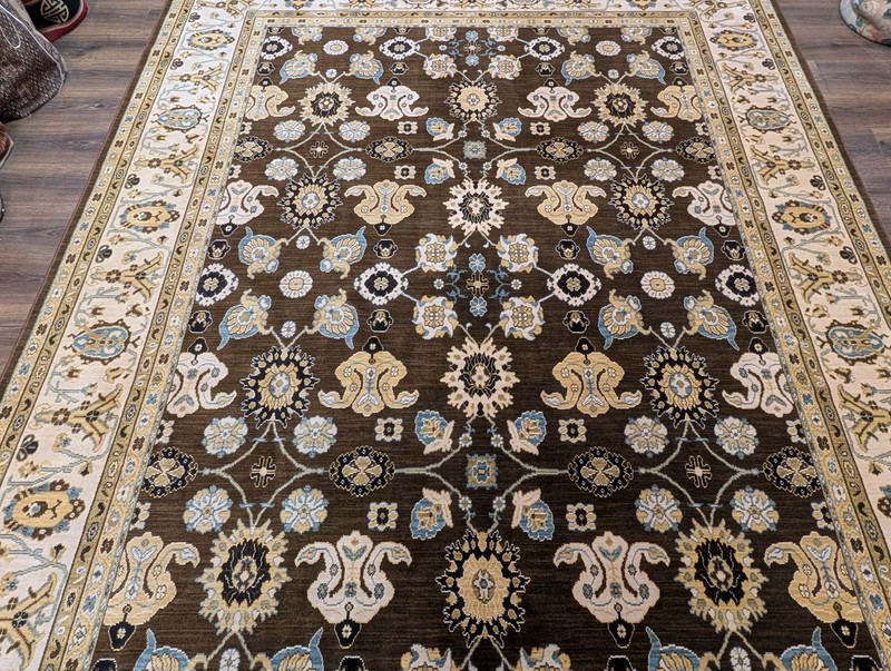 Karastan Rug 8' 6" x 11' 6", Stratford Mahogany, English Manor, Wool gallery