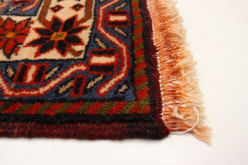 Vintage Hand-Knotted Area Rug 3'9" x 6'3" Traditional Wool Carpet gallery