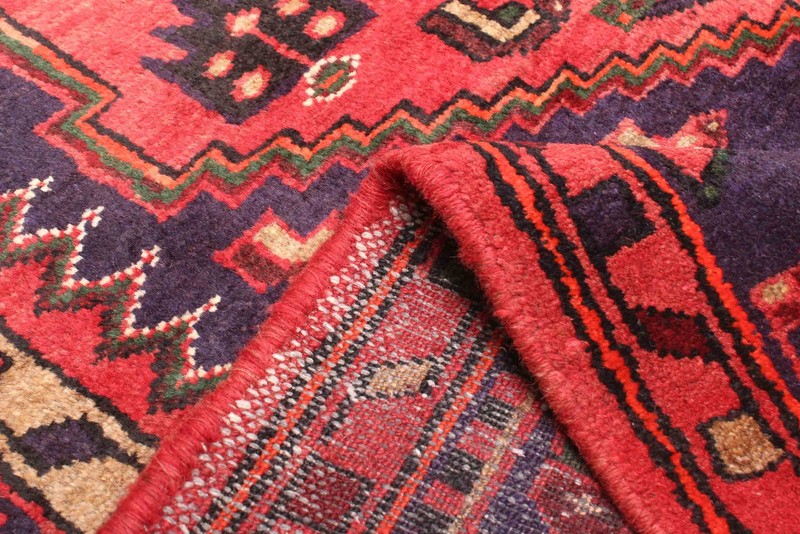 Vintage Hand-Knotted Area Rug 4'3" x 7'1" Traditional Wool Carpet gallery