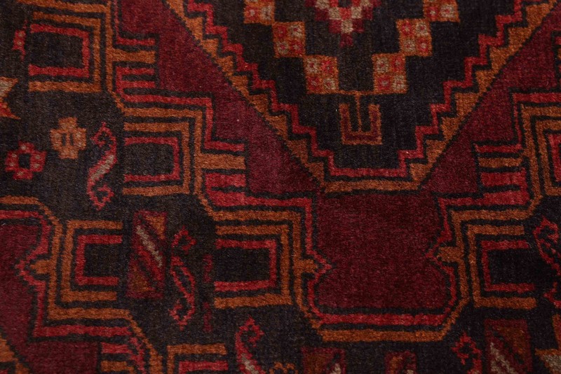 Vintage Traditional Hand-Knotted Area Rug 4'0" x 6'9" Oriental Wool Carpet gallery