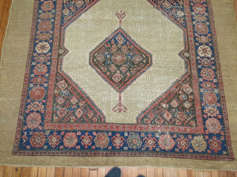 Antique Camel Hair Serab Gallery Rug 6'6''x13' gallery