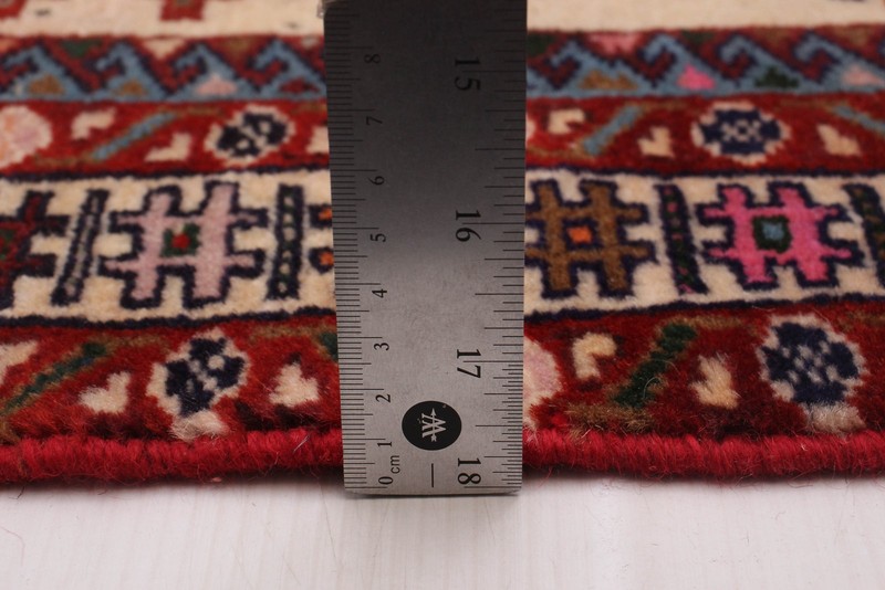 Vintage Hand-Knotted Area Rug 3'3" x 6'4" Traditional Wool Carpet gallery