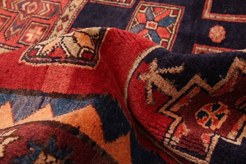 Traditional Vintage Hand-Knotted Area Rug 4'6" x 9'3" Oriental Wool Carpet gallery