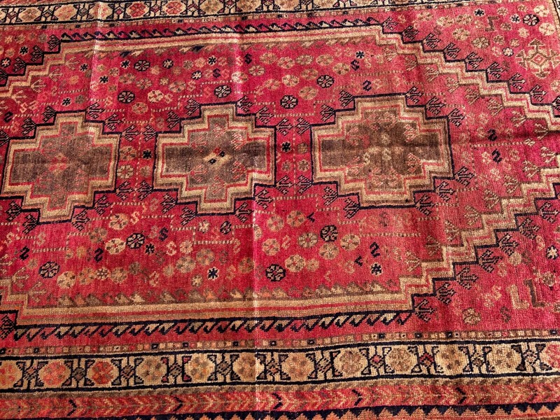 COLLECTORS' ITEM Stunning Antique Maresali Azerbaijan Boteh Pattern Caucasus Rug gallery