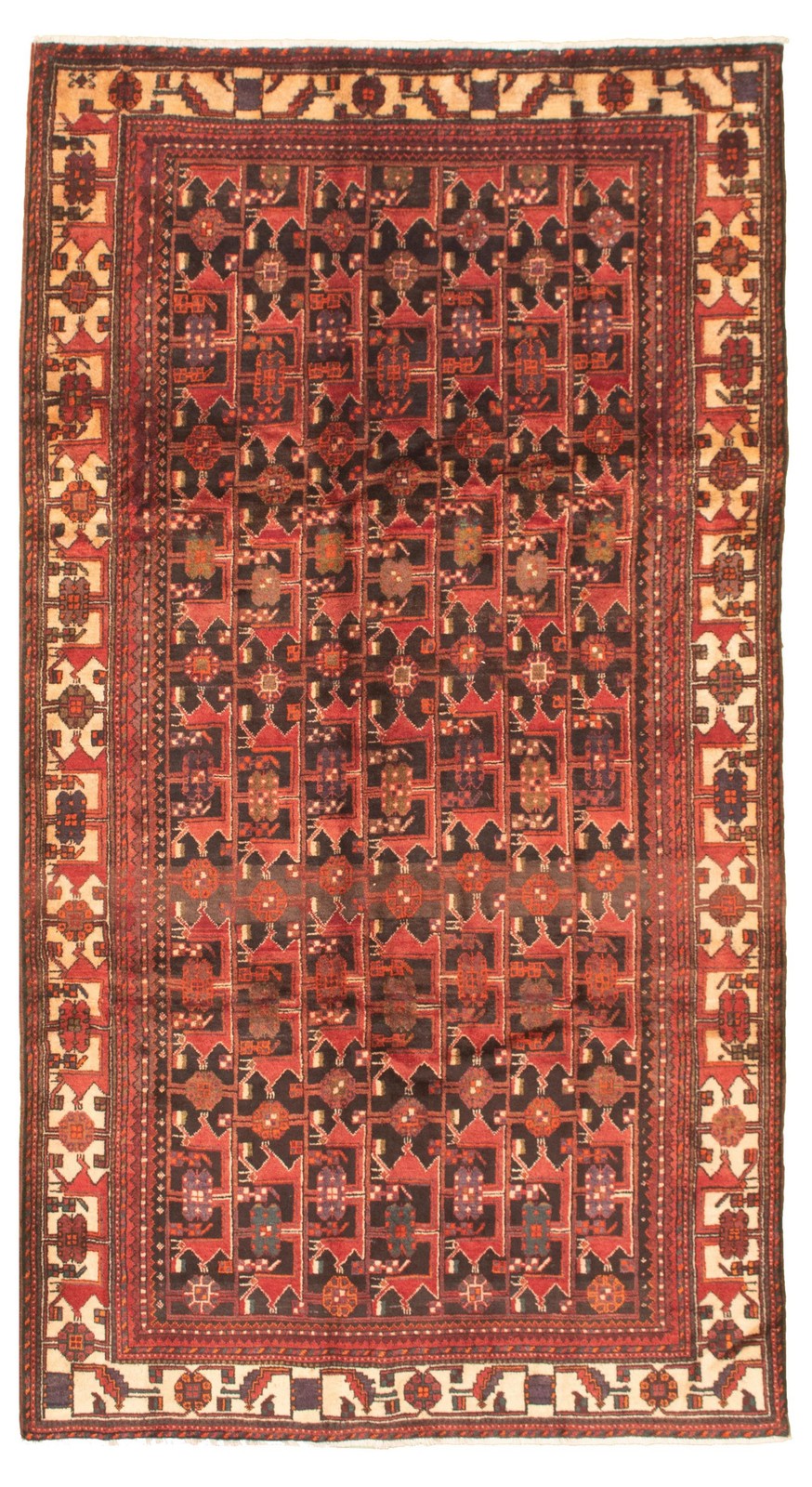 Vintage 5'4" x 9'10" Traditional Hand Knotted Vegetable Dye Wool Area Rug gallery