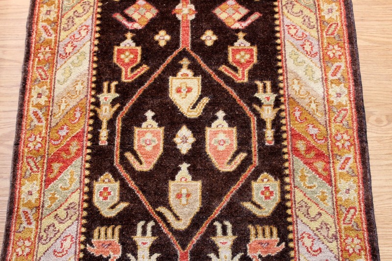 6 FT. ANTIQUE TRADITIONAL ANATOLIAN RUG TRIBAL ORIENTAL HALL RUNNER 2'7" x 6' gallery