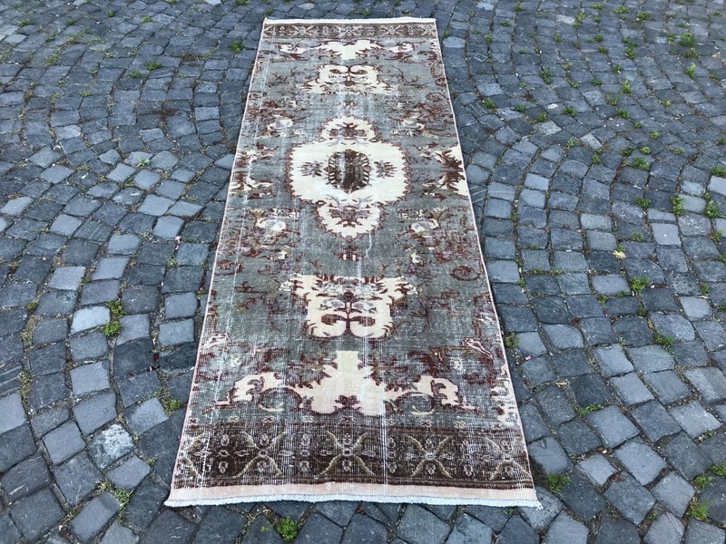 Handmade Rug Turkish Area Rug Vintage Rug Oushak Rug Antique Rug Bohemian Rug gallery