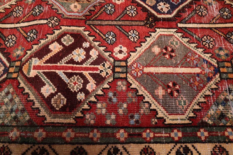Traditional Vintage Hand-Knotted Oriental Carpet 4'6" x 6'8" Wool Area Rug gallery