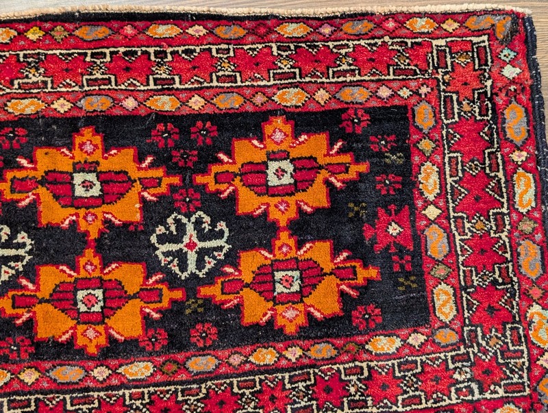 Small Per'sian Turkoman Rug 1.6 x 3, Hand Knotted, New, Vivid Colors gallery