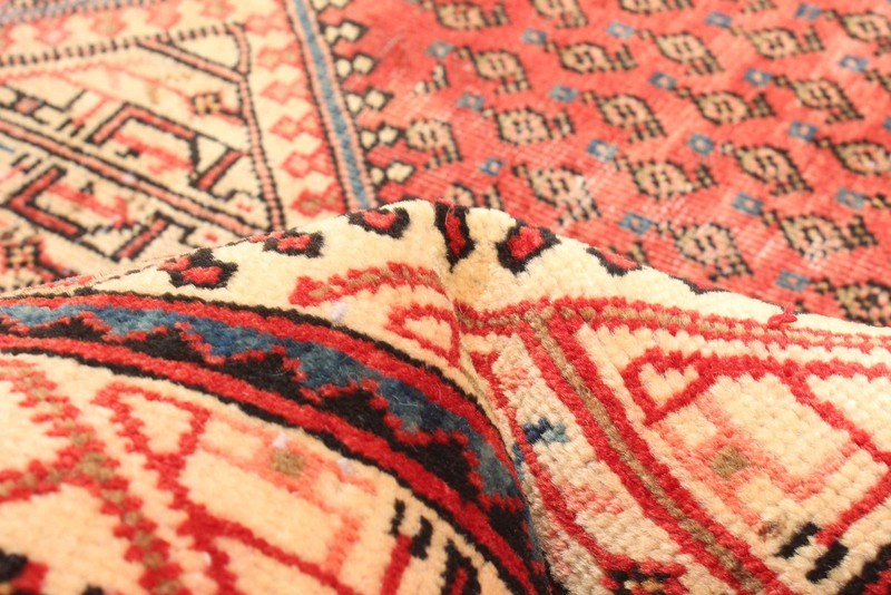 Vintage Traditional Hand-Knotted Area Rug 3'6" x 4'8" Oriental Wool Carpet gallery