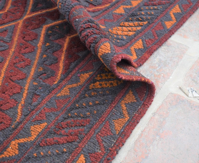 3x12 Hand Knotted Vintage Afghan Moshvani Runner Persian Tribal Wool Hallway Rug gallery