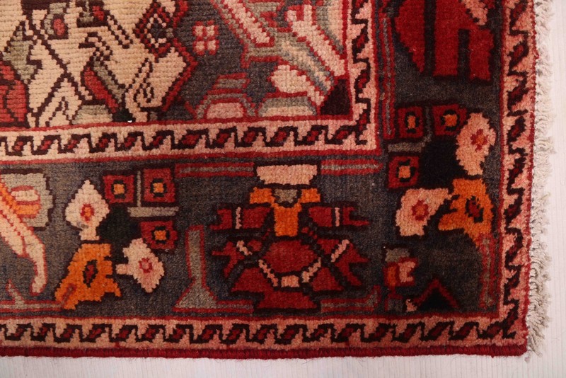 Vintage Oriental Hand-Knotted Carpet 4'6" x 6'9" Traditional Wool Area Rug gallery