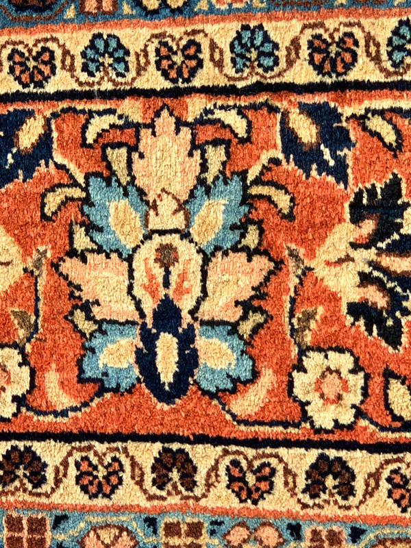 ANTIQUE AMERICAN P....N SAROUK RUG 7X10FT CIRCA 1920 gallery