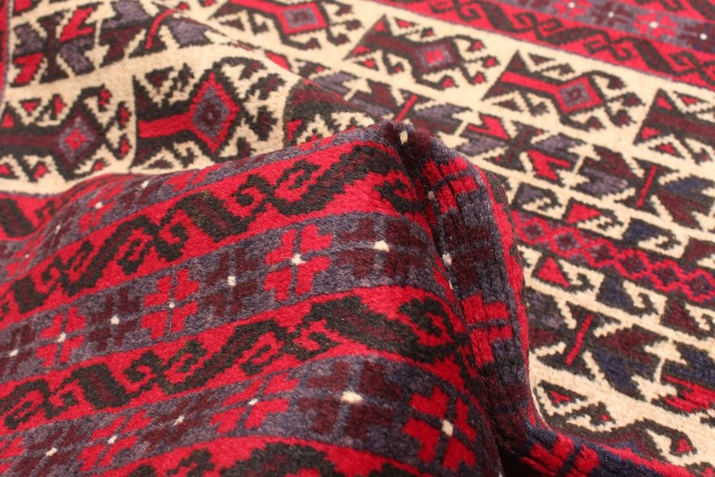 Vintage 2'9" x 4'6" Traditional Hand Knotted Vegetable Dye Wool Area Rug gallery