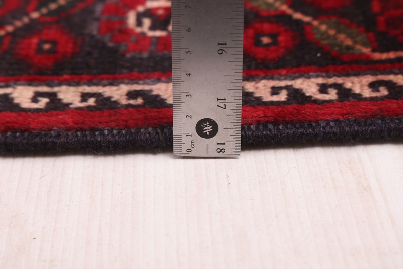 3'6" x 9'10" Vintage Hand-knotted Runner Rug Traditional Oriental Wool Carpet gallery