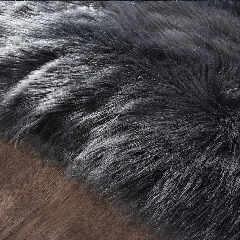 Latepis 5x8 Dark Grey Area Rug for Sofa Floor Bedroom Rugs Living Room Rugs F... gallery