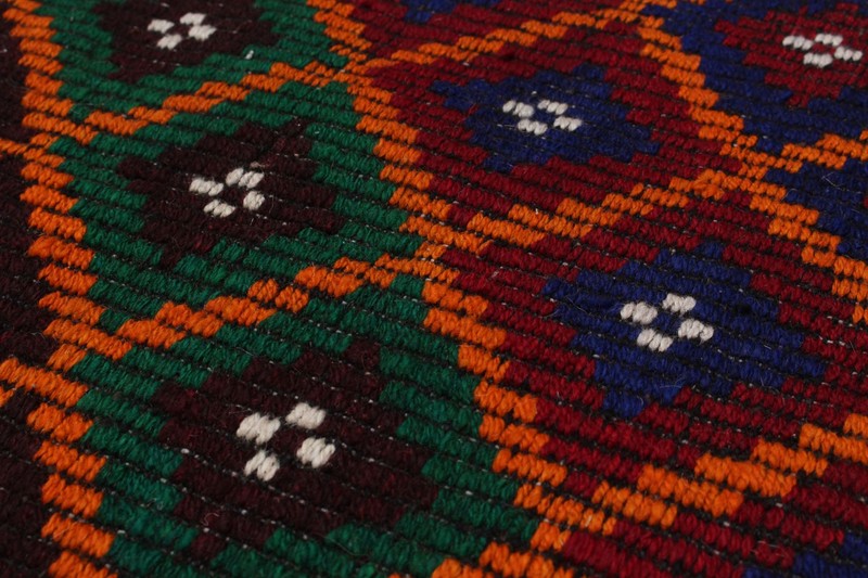 Vintage Hand Woven Area Rug 5'9" x 11'11" Traditional Wool Oriental Carpet gallery