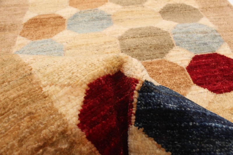 2'3" x 12'4" Vintage Hand-knotted Runner Rug Traditional Oriental Wool Carpet gallery