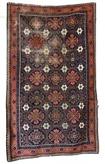 OLD TURKOMAN WOOL RUG