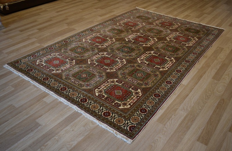 Antique Genuine Turkish Kazak Pattern Handmade Rug 7 Ft x 10 Ft Free Shipping gallery