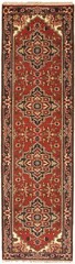 2’7″ x 9’10” Vintage Hand-knotted Runner Rug Traditional Oriental Wool Carpet