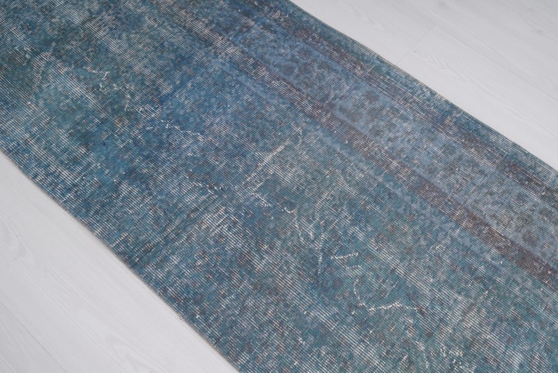 2x8 Oushak Vintage Rug Runner Turkish Runner Rug Handmade Natural Small Rug, 66 gallery