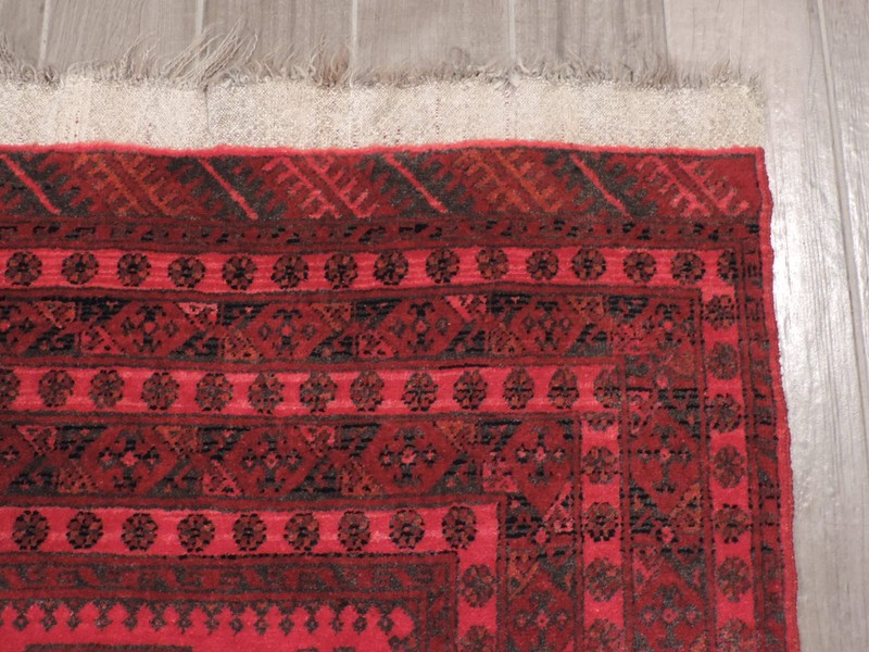 7x9ft. Handmade Room Size Afghan Bokharra Wool Rug gallery