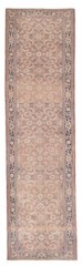 2’4″ x 8’10” Vintage Hand-knotted Runner Rug Traditional Oriental Wool Carpet
