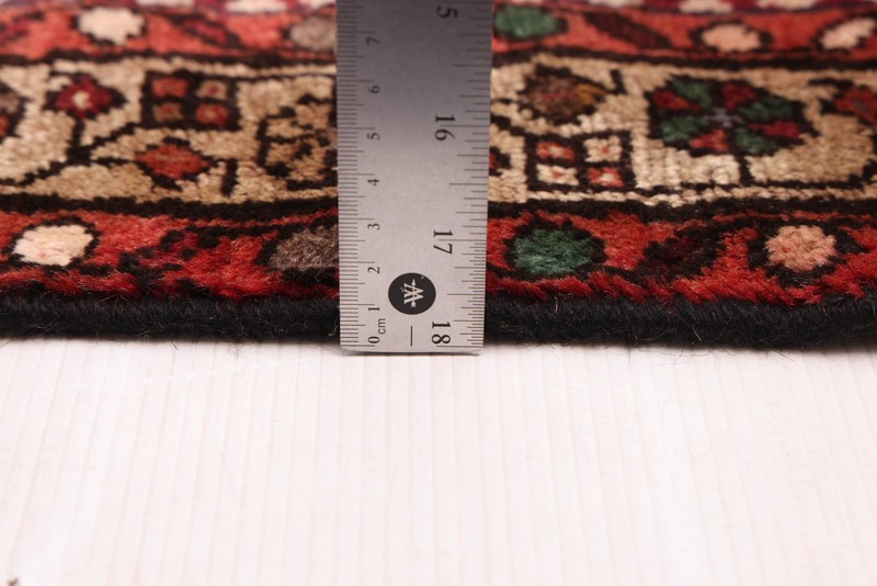 Vintage Hand-knotted Runner Rug 3'2" x 9'8" Traditional Oriental Wool Carpet gallery