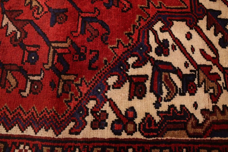 Vintage Traditional Hand-Knotted Area Rug 8'2" x 11'1" Oriental Wool Carpet gallery